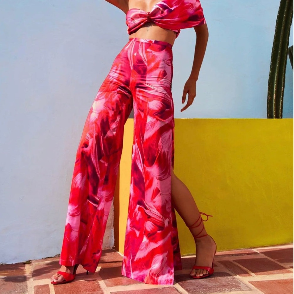 Vibrant Red Women's Wide-Leg Pants ELIYA THE LABEL
MAISIE PANT Sz XS